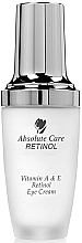 Fragrances, Perfumes, Cosmetics Anti-Wrinkle Eye Cream - Absolute Care Retinol Eye Cream