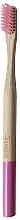 Fragrances, Perfumes, Cosmetics Bamboo Toothbrush, hard, pink - Himalaya Dal 1989 Bamboo Toothbrush