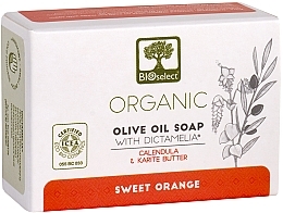 Fragrances, Perfumes, Cosmetics Natural Olive Soap with Calendula & Shea Butter - BIOselect Pure Olive Oil Soap