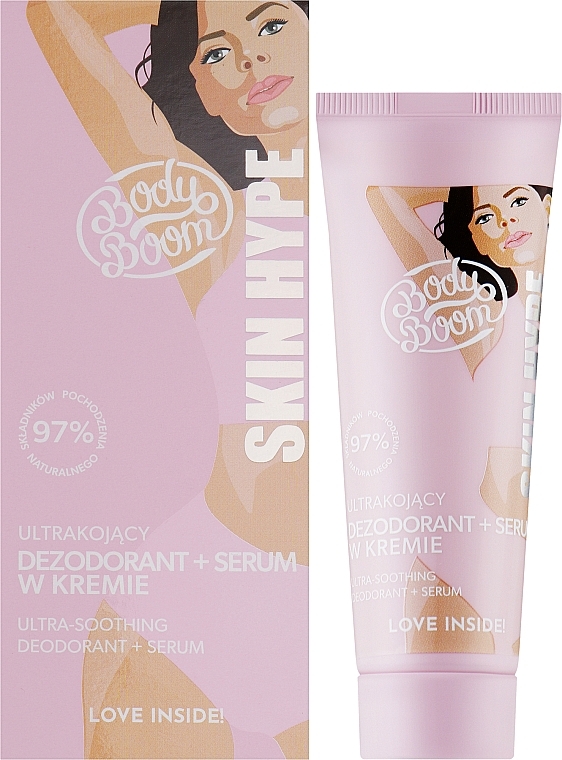 Soothing Deodorant Serum - BodyBoom Skin Hype Ultra-Soothing Deodorant + Serum — photo N2