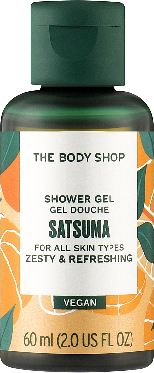 Shower Gel - The Body Shop Satsuma Shower Gel Vegan (mini size) — photo N1