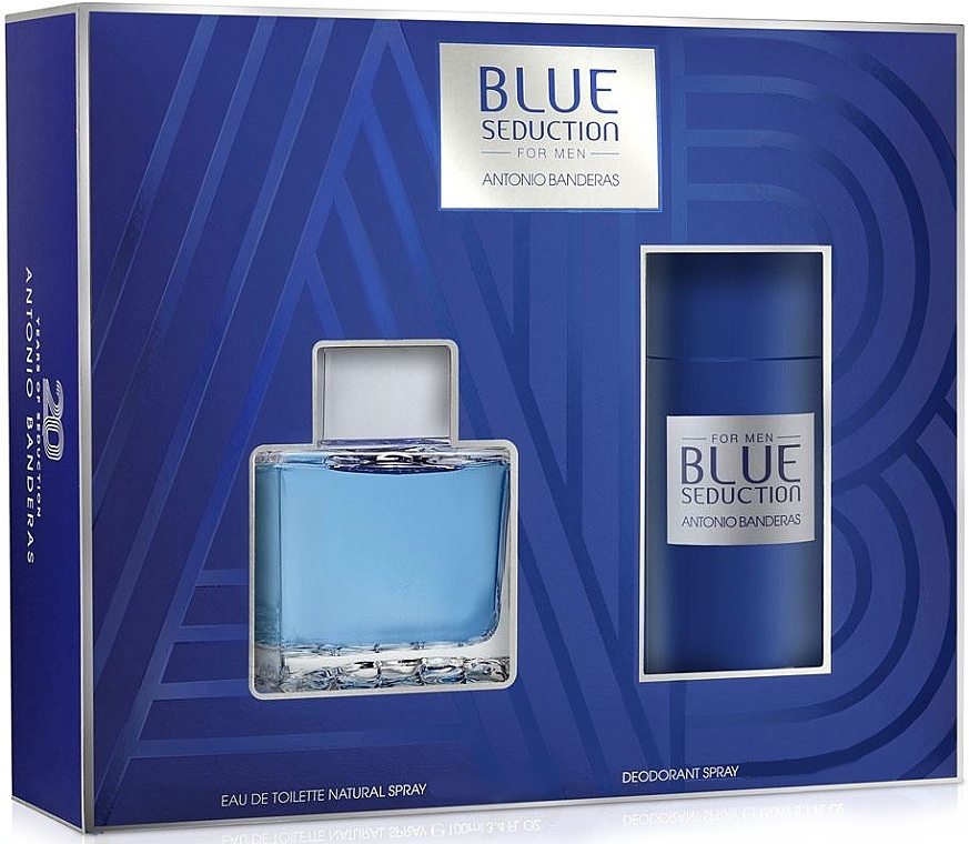 Blue Seduction Antonio Banderas - Set (edt/100ml + deo/150ml) — photo N1