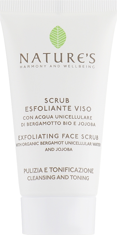 Exfoliating Face Scrub - Nature's Acque Unicellulari Exfoliating Face Scrub — photo N1