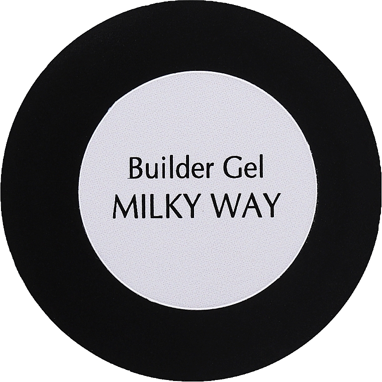 Single-Phase Builder Gel, milky - PNB UV/LED One Phase Builder Gel Milky Way — photo N2