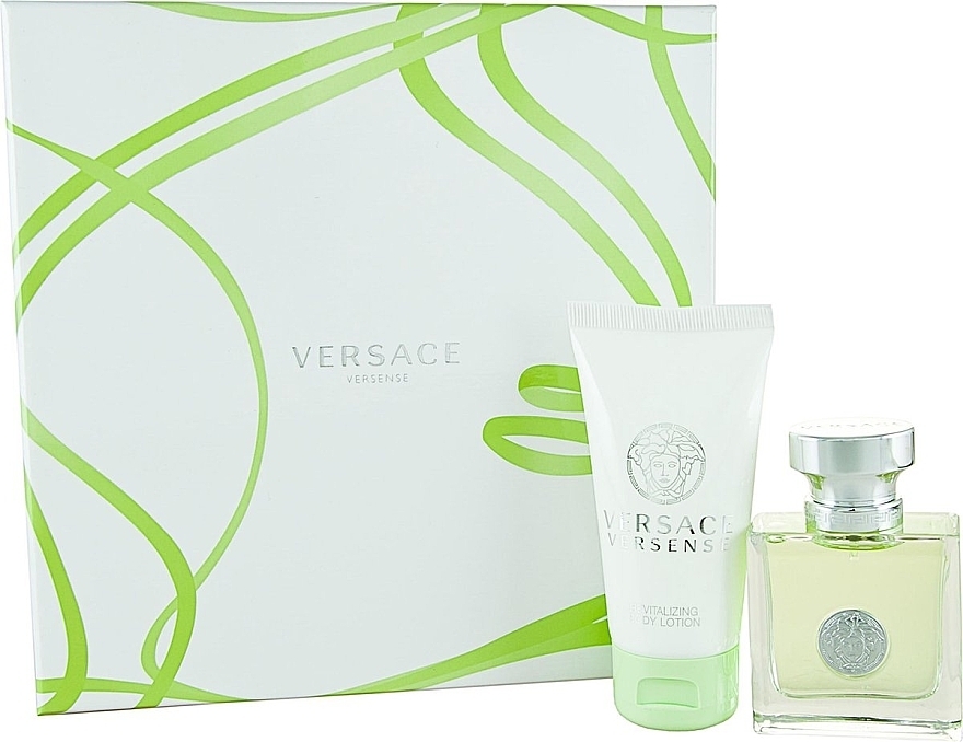 Versace Versense - Set (edt 30ml + b/l 50ml) — photo N1