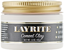 Hair Styling Clay - Layrite Cement Hair Clay — photo N1