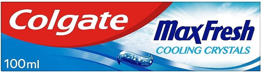 Toothpaste - Colgate Max Fresh Cooling Crystals +10 Longer Lasting Cooling — photo N9