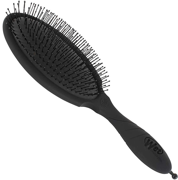 Hair Brush with Pin, black - Wet Brush Backbar Detangler Black — photo N2