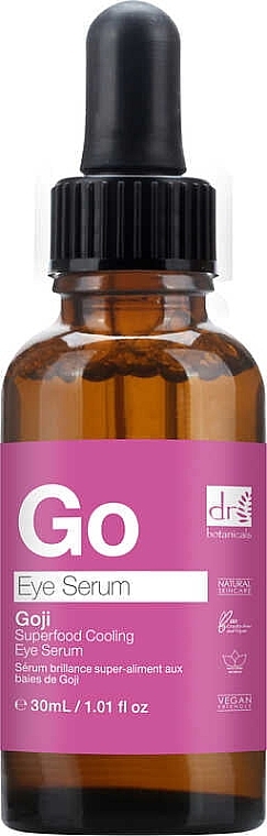 Glow Serum - Dr. Botanicals Goji Superfood Cooling Eye Serum — photo N1