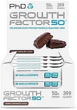 Fragrances, Perfumes, Cosmetics Double Chocolate Protein Brownie - PhD Growth Factor 50 Double Chocolate