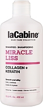 Fragrances, Perfumes, Cosmetics Collagen & Keratin Shampoo for Unruly Hair - La Cabine Miracle Liss Shampoo Collagen + Keratin