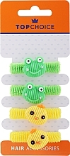 Fragrances, Perfumes, Cosmetics Hair TIes for Kids 25761, frogs & chickens, 4 pcs - Top Choice