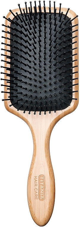 Bamboo Massage Hair Brush, 25 cm - TITANIA — photo N2