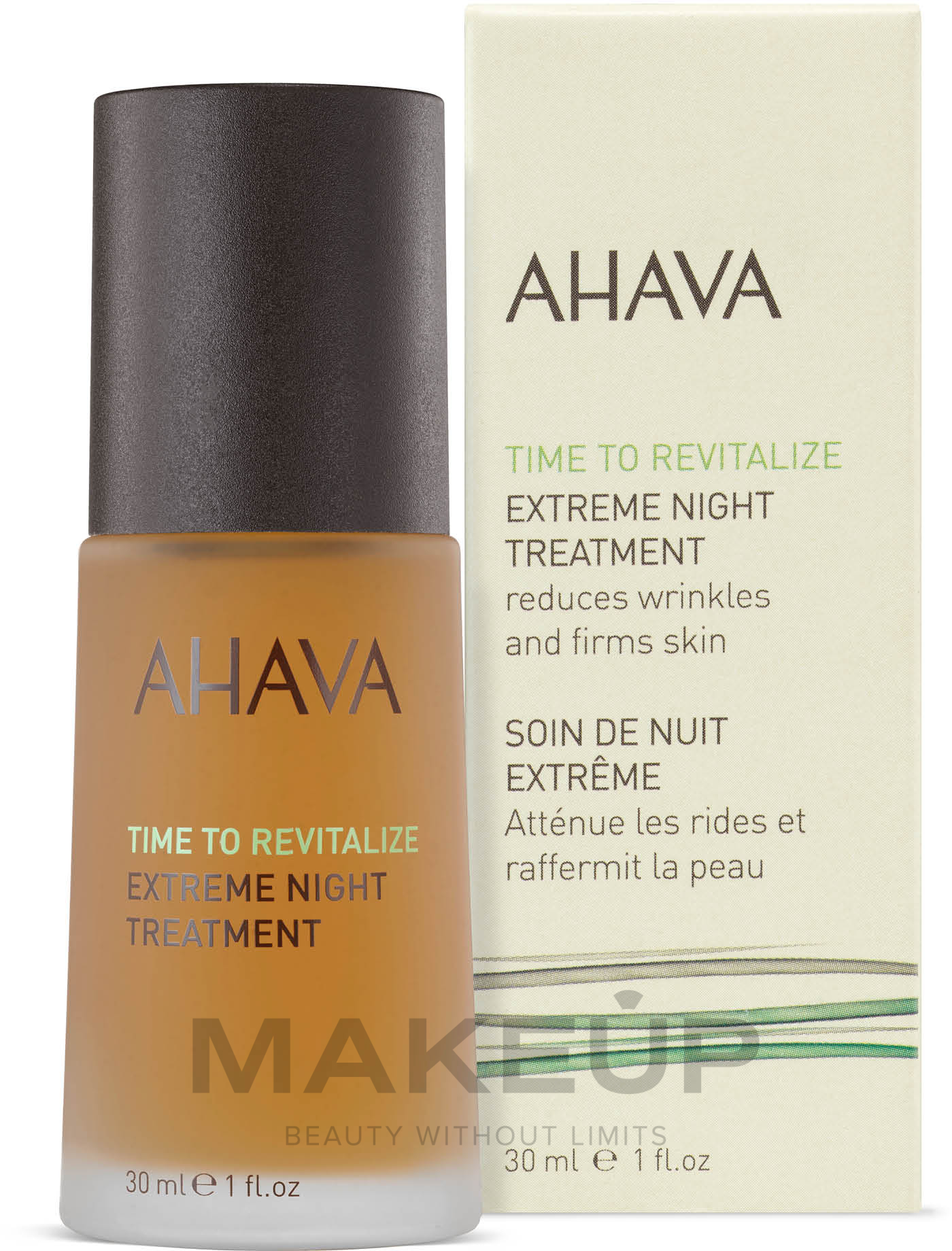 Smoothing & Firming Night Cream - Ahava Time to Revitalize Extreme Night Treatment — photo 30 ml