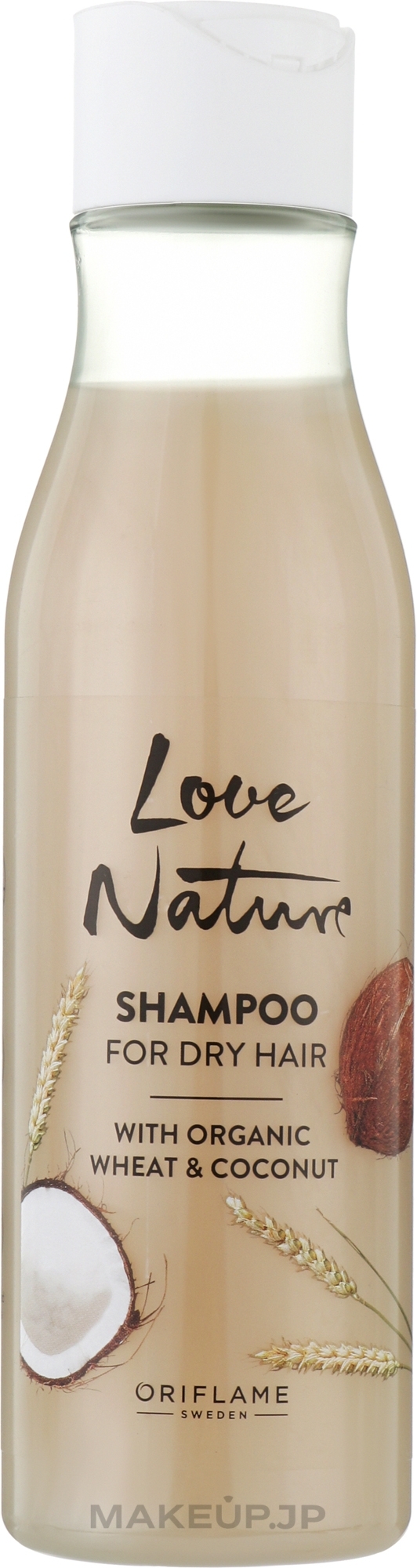 Nourishing Wheat & Coconut Shampoo for Dry Hair - Oriflame Love Nature Dry Hair Shampoo — photo 250 ml
