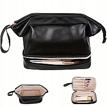 Travel Cosmetic Bag KS106CZ, black - Ecarla — photo N2