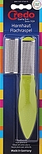 Fragrances, Perfumes, Cosmetics Pop Art Pedicure Scraper, green - Credo Solingen