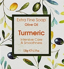 Turmeric Soap - Kalliston Turmeric Extra Fine Olive Oil Soap — photo N1