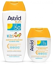 Fragrances, Perfumes, Cosmetics Set - Astrid Sun Kids Milk (b/milk/200 + b/milk/80ml)