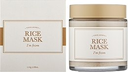 Cleansing Mask-Scrub with Rice Extract - I'm From Rice Mask — photo N2