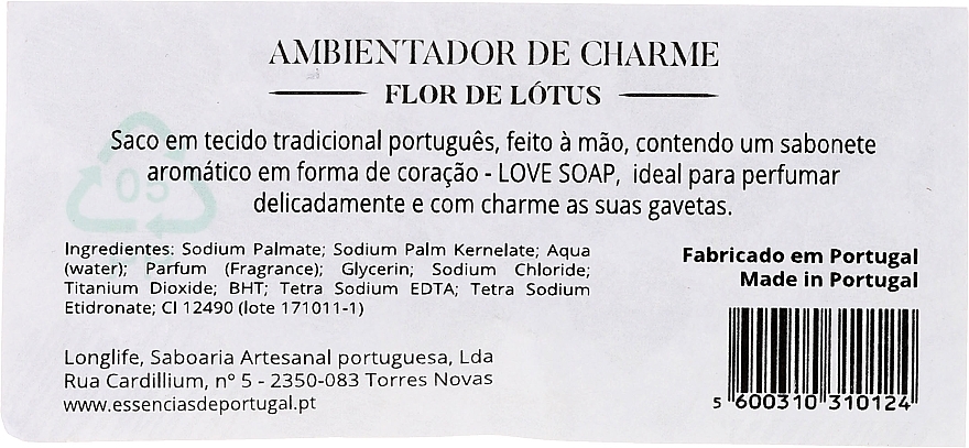 Fragrant Pouch - Essencias De Portugal Love Charm Air Freshener — photo N2