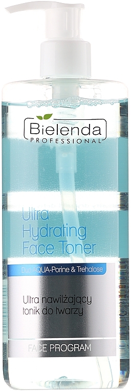 Ultra-Moisturizing Face Tonic - Bielenda Professional Face Program Ultra Hydrating Face Toner — photo N9