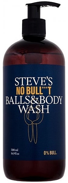 Men Intimate Wash Gel - Steve`s No Bull***t Ball & Body Wash — photo N9