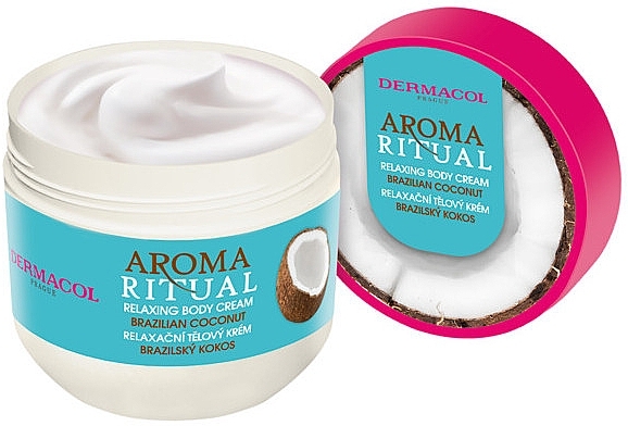 Brazilian Coconut Body Cream - Dermacol Aroma Ritual Brazilian Coconut Body Cream — photo N5