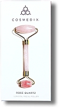 Quartz Facial Massage Roller - Cosmedix Rose Quartz Crystal Facial Roller — photo N6