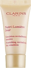 Face Emulsion - Clarins Nutri-Lumiere Nuit Nourishing Rejuvenating Day Emulsion (prybka) — photo N4