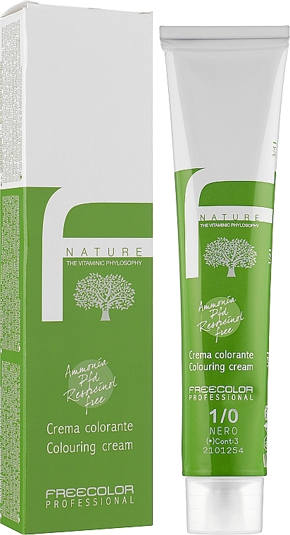 Ammonia-Free Hair Color - Oyster Cosmetics Freecolor Natura — photo N1