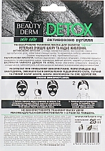 Detox Sheet Mask - Beauty Derm Detox Face Mask — photo N2