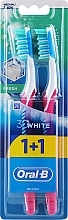 Toothbrush Set, 40 medium hard, pink - Oral-B Advantage 3D Fresh — photo N1