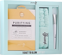 GIFT! Set - Pharma Oil Ticket To Glow Gift Set (mask/20g + accessories/2pcs) — photo N1