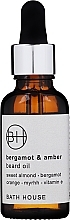 Fragrances, Perfumes, Cosmetics Bath House Bergamot & Amber - Beard Oil