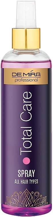 Filler Spray for Damaged Hair - DeMira Professional Total Care Spray Filler For Damaged Hair — photo N1