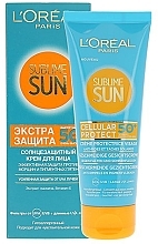 Fragrances, Perfumes, Cosmetics Facial Sun Cream - L'Oreal Paris Sublime Sun Cellular Protect SPF50 Sun Cream