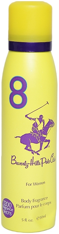 Beverly Hills Polo Club Women No 8 - Deodorant — photo N1