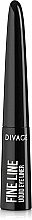 Fragrances, Perfumes, Cosmetics Eyeliner - Divage Fine Line Liquid Eye Liner