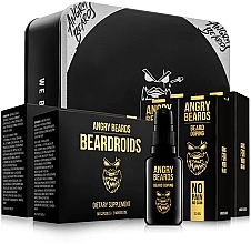 Fragrances, Perfumes, Cosmetics Beard Growth Set 4 Months - Angry Beards Beard Growth Set 4 months (ser/30ml + capsul/60pcs)