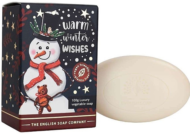 Snowman Soap - The English Soap Company Christmas Snowman Mini Soap — photo N1