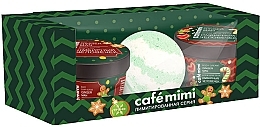 Fragrances, Perfumes, Cosmetics Set - Cafe Mimi Ginger Man (ball/bath/120g + soap/scr/110ml + b/cr/110ml)