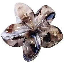 Flower Hair Clip SP332, 7.5 x 8 cm, XL - Ecarla — photo N1