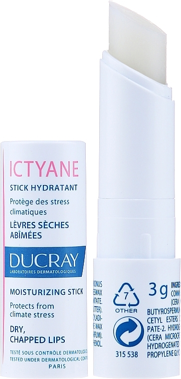 Butterstick Lip Treatment - Ducray Ictyane Stick Hydratant — photo N1