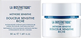 Regenerating Cream for Dry & Very Dry Sensitive Skin - La Biosthetique Douceur Sensitive Riche Cream — photo N2