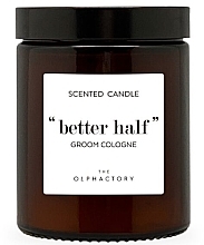 Scented Candle in Jar - Ambientair The Olphactory Groom Cologne Scented Candle — photo N1