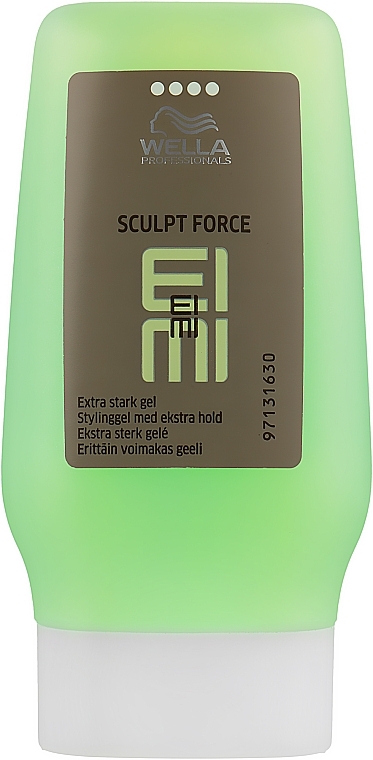 Extra Strong Hold Flubber Gel - Wella Professionals EIMI Sculpt Force Flubber Gel — photo N1