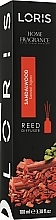 Reed Diffuser "Sandalwood" - Loris Parfum Home Fragrance Reed Diffuser — photo N1