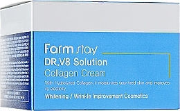 Brightening Anti-Wrinkle Face Cream with Collagen - FarmStay DR.V8 Solution Collagen Cream — photo N4