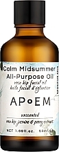 Fragrances, Perfumes, Cosmetics Soothing Rosehip Oil - APoEM Calm Rosehip Oil